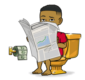 Reading a Newspaper